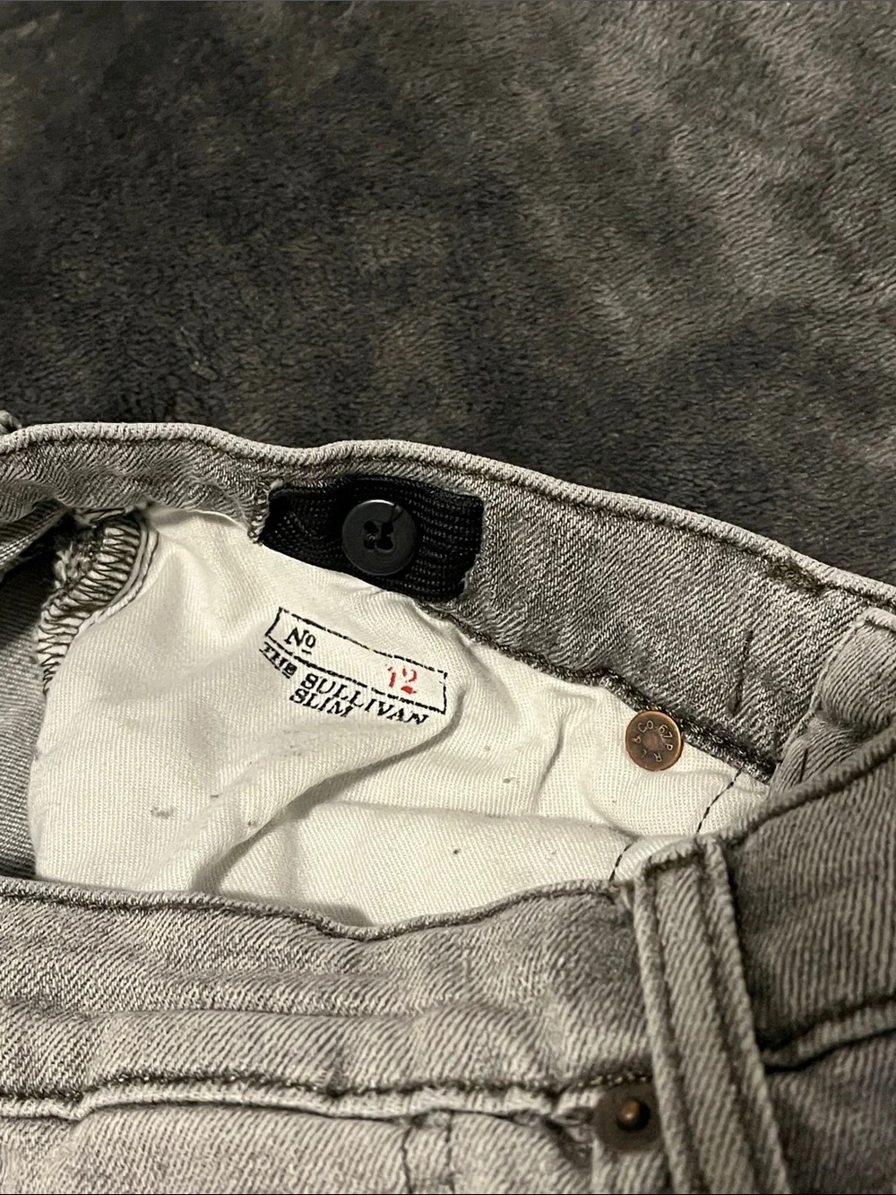 Ralph Lauren kids The Slim Sullivan Gray Jeans boys 12